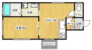 PHOENIX大橋南【3階】の間取り