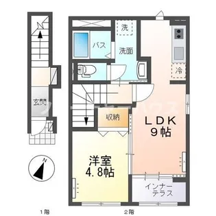 リッチハーベスト III【2階】の間取り