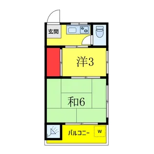 杉本ビル【5階】の間取り