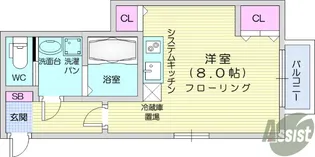 HYDEPARK【1階】の間取り