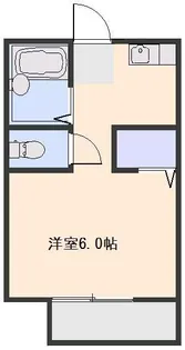 ビーライン原市【2階】の間取り