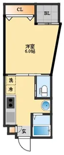 SOUPLE長崎大学【3階】の間取り