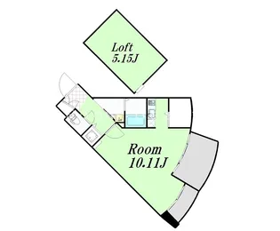 フォレステージュ江坂垂水町【2階】の間取り