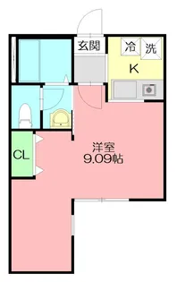 グランクラス湘南【1階】の間取り