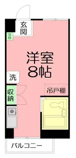 スペースポエム【2階】の間取り