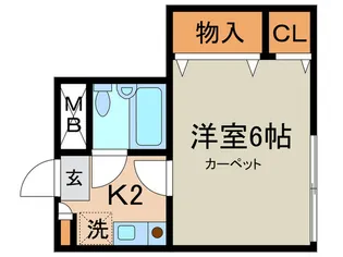 ハイツ吉田【3階】の間取り