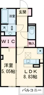 G.H.I【1階】の間取り