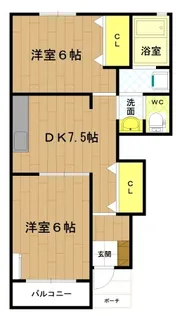 エマーブル【1階】の間取り