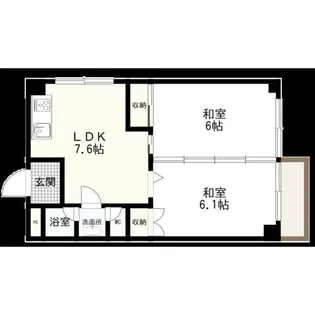 愛知県稲沢市小沢3【マンション】の間取り