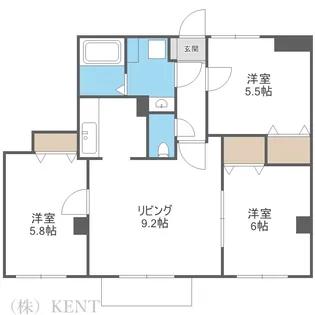 メルカート24【4階】の間取り