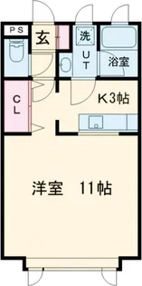 アースヒル北美原B【1階】の間取り