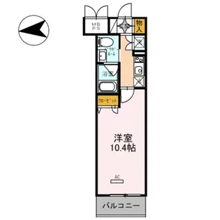 フェニックスレジデンス堺東【15階】の間取り