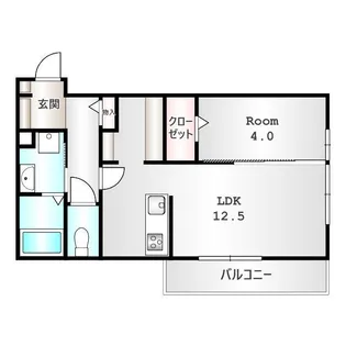 群馬県高崎市江木町【アパート】の間取り