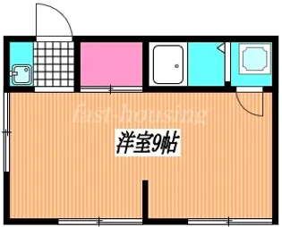 笹原荘【2階】の間取り