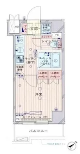 ルーブル横濱反町【3階】の間取り