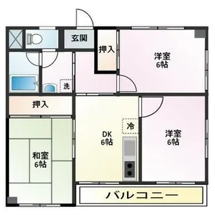 ヤマトハイム【3階】の間取り