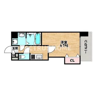 大阪府大阪市東住吉区田辺2【マンション】の間取り