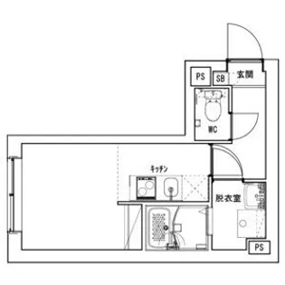 Ludens椎名町【3階】の間取り