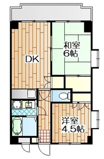 神奈川県横浜市鶴見区駒岡2【マンション】の間取り