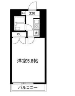 メルカード新高円寺【2階】の間取り