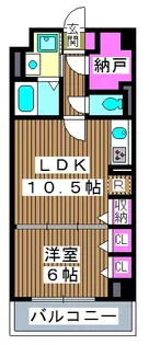 カーサブライト・DDS【2階】の間取り