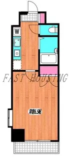 東京都渋谷区西原1【マンション】の間取り