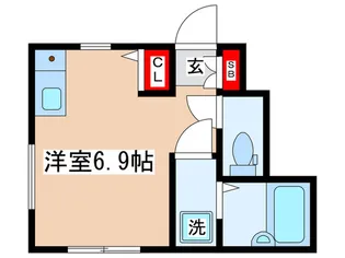 アーベインテラス志茂【1階】の間取り