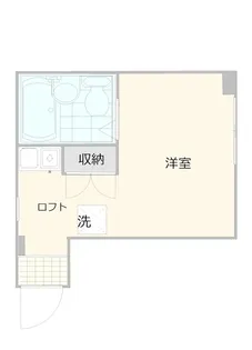 ガウディ【2階】の間取り