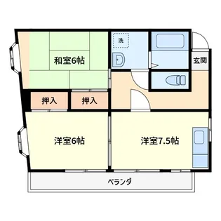 関根ビル【3階】の間取り