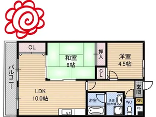 エクセルラヴェール【2階】の間取り
