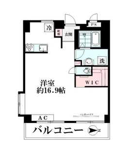 レジデンス須賀菊川【5階】の間取り