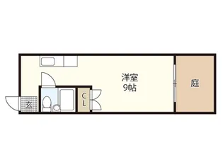 M.Kコーポ【1階】の間取り