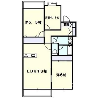 ヴィラコート青葉台【3階】の間取り