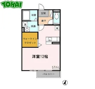 GLORY B棟【1階】の間取り