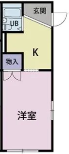 クロノス相模大野ウエスト【1階】の間取り