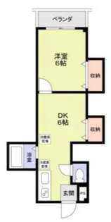 千葉県市川市行徳駅前4【マンション】の間取り