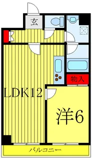 ヒルトップ小石川【3階】の間取り