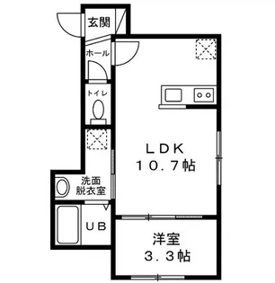 メゾン・ド・グレース【2階】の間取り