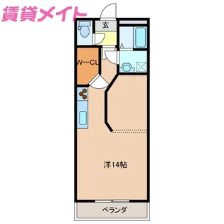 グランシャリオ【3階】の間取り