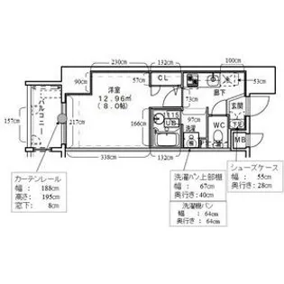 大須レジデンス【2階】の間取り