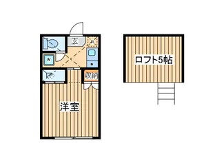 アンベリール【1階】の間取り