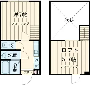 Ring7【1階】の間取り
