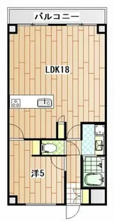 神奈川県横浜市鶴見区岸谷1【マンション】の間取り