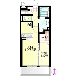 パークレジデンス厚木【3階】の間取り