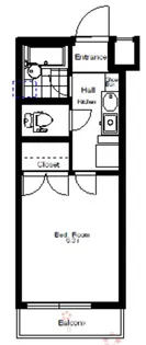 ヴァンス用賀【1階】の間取り
