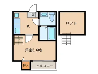 Tjコーポ【2階】の間取り