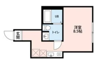 KTK蒲田【1階】の間取り