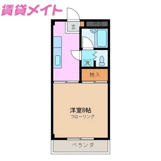 コーポベル【2階】の間取り