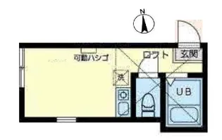 ヌーベルパルク【1階】の間取り