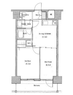 SOCIETY蔵前【11階】の間取り